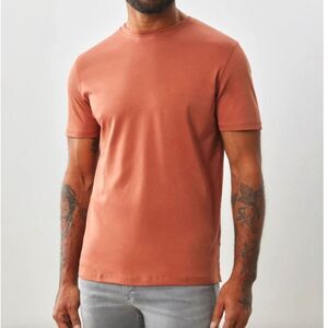 Rober Barakett The Barakett Tee Terracotta Dark Orange Size XL